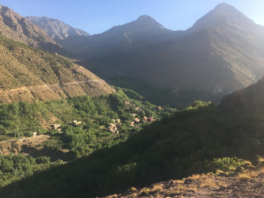Atlas mountains hike with waterfalls & 3 valleys day trip - Meeting local people without rushing the day