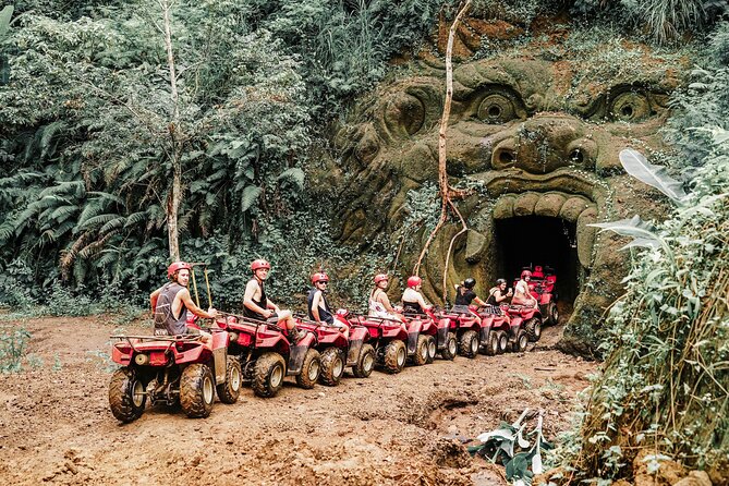 ATV Quad Bike Bali with Waterfall Gorilla Cave and Lunch - At a glance