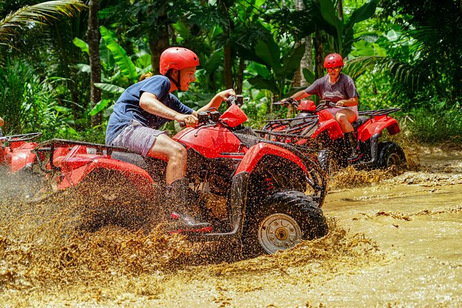 ATV Quad Bike Bali with Waterfall Gorilla Cave and Lunch - Lunch, showers, and the practical finish