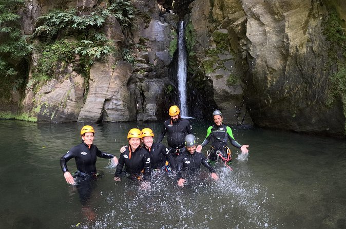 Azores: Salto do Cabrito Canyoning Adventure - Rappels from four to 16 meters