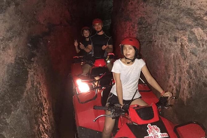Bali ATV Quad Bike Through Tunnel, Waterfall, White Water Rafting - The ATV route is more than a flat countryside ride