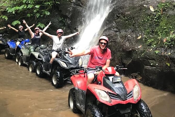 Bali ATV Quad Bike Through Tunnel, Waterfall, White Water Rafting - Who will enjoy this most