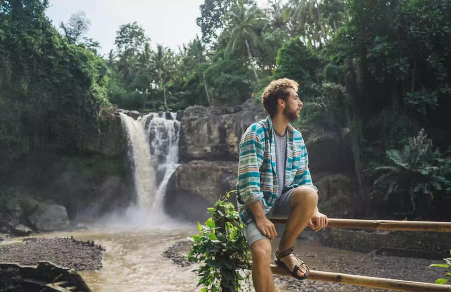 Bali Best Waterfalls Private Tour - Tibumana, the best pause for a swim