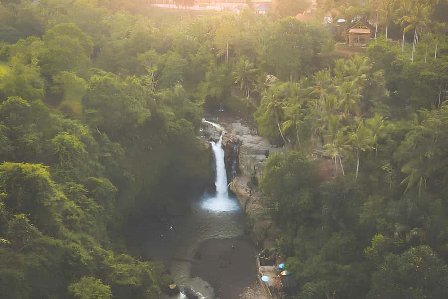 Bali: Blue Lagoon Snorkel, Kanto Lampo & Tibumana Waterfalls - Tibumana Waterfall brings the swimming stop