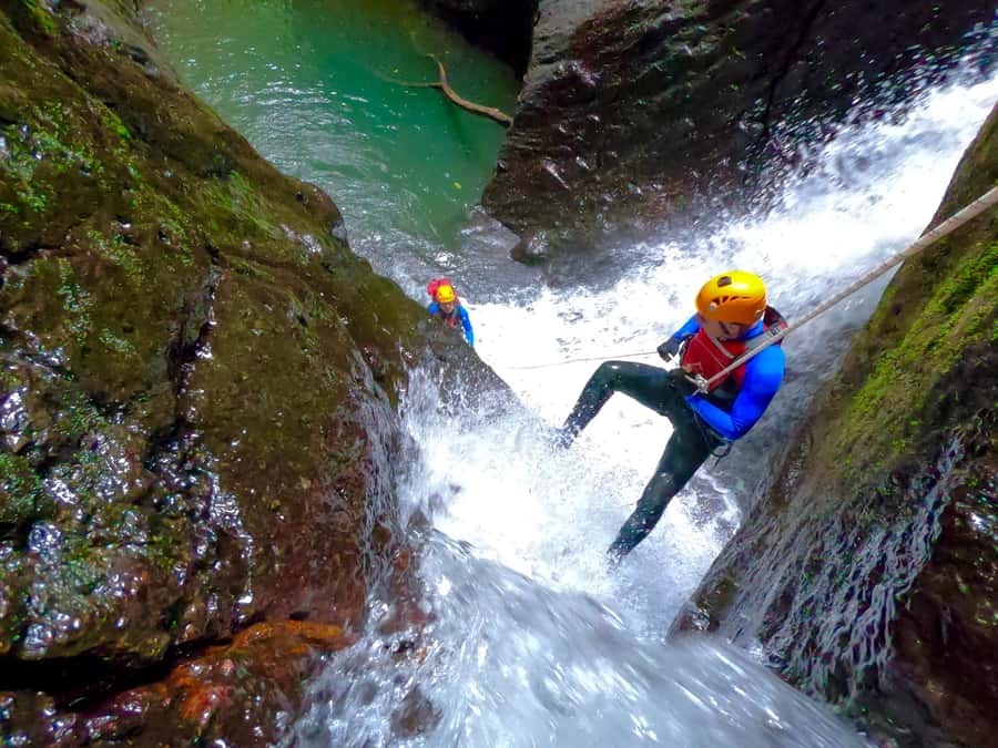 Bali: Canyoning Adventure at Aling Waterfall - Food, water, showers, and the useful extras