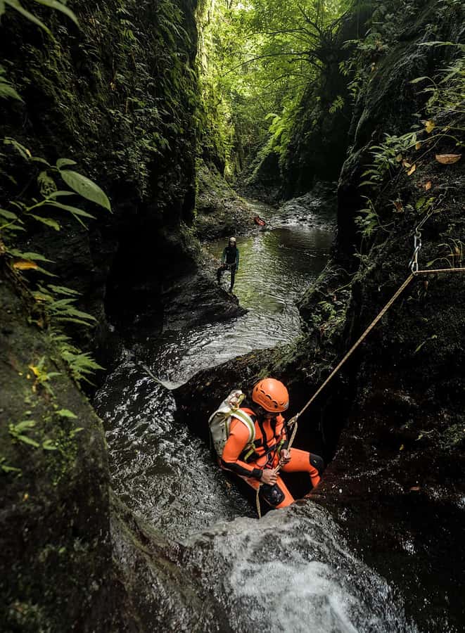 Bali: Canyoning Adventure at Aling Waterfall - Getting to the basecamp and starting the day