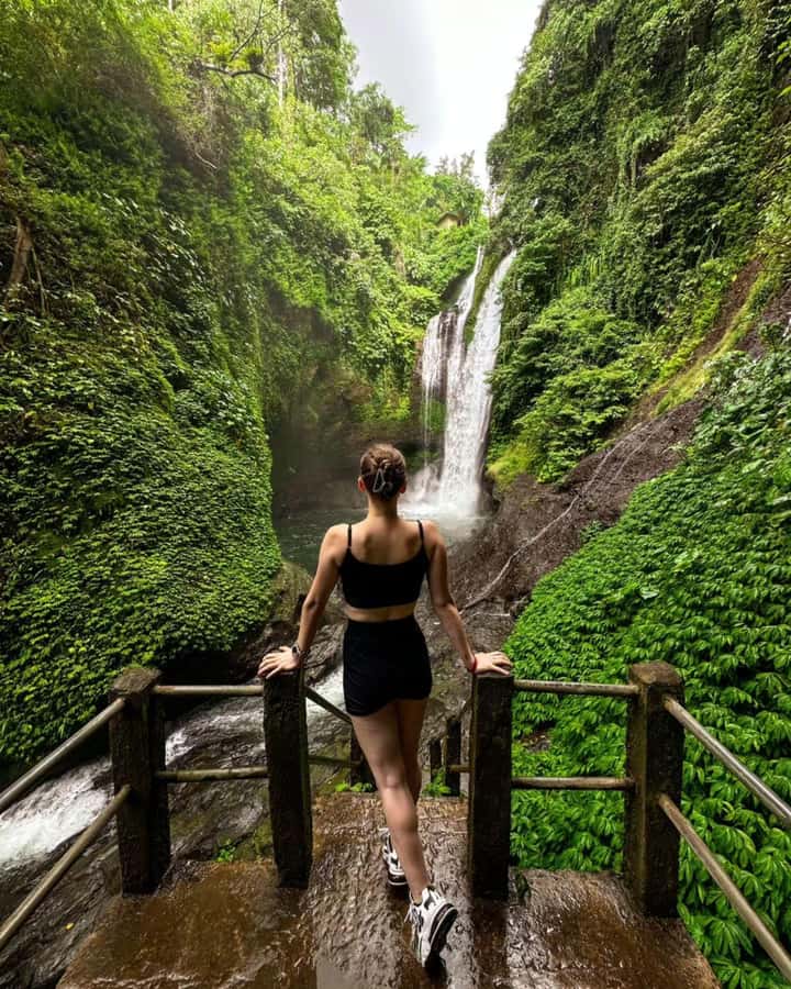 Bali: Cliff Jumping Gitgit Waterfalls & Rice Terrace Tour - Jatiluwih Rice Terraces in the morning