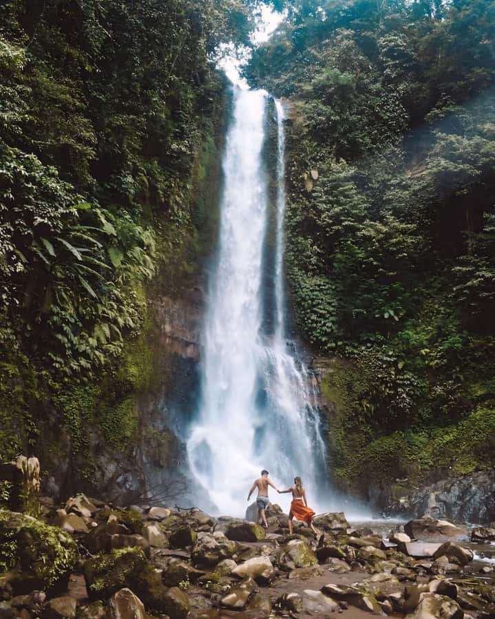 Bali: Cliff Jumping Gitgit Waterfalls & Rice Terrace Tour - Aling-Aling, where the action begins
