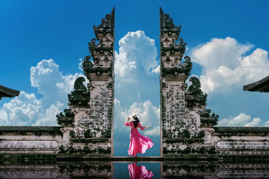 Bali: Gate of Heaven, Waterfall and Ubud All-Inclusive Tour - Tukad Cepung Waterfall inside the cave