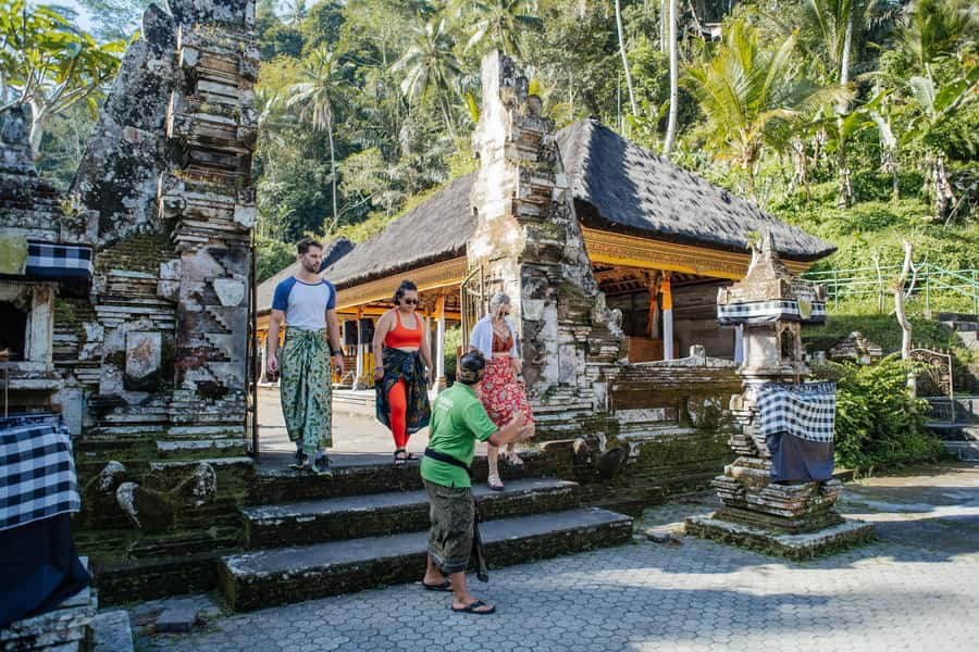 Bali: Hidden Canyon, Waterfall & Temples Small Group Tour - Tegenungan Waterfall gives you a scenic pause