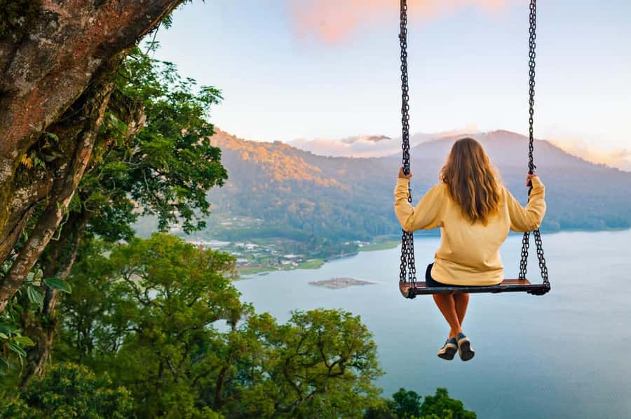 Bali: Lake Bratan, Handara Gate, Waterfall & Swing Tour - Banyumala Twin Waterfall requires proper shoes