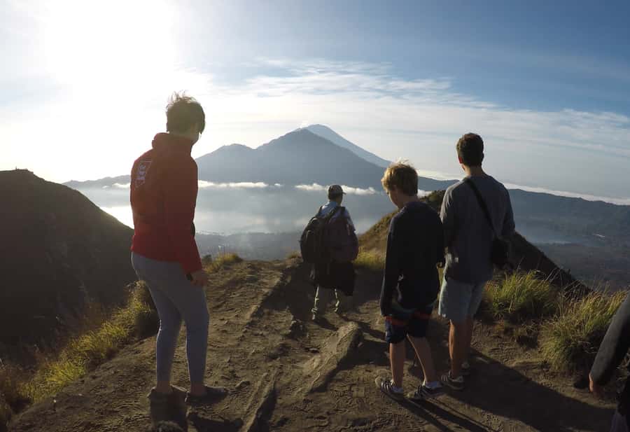 Bali: Mount Batur Sunrise Hike and Hidden Waterfall - Sunrise, breakfast, and volcanic views