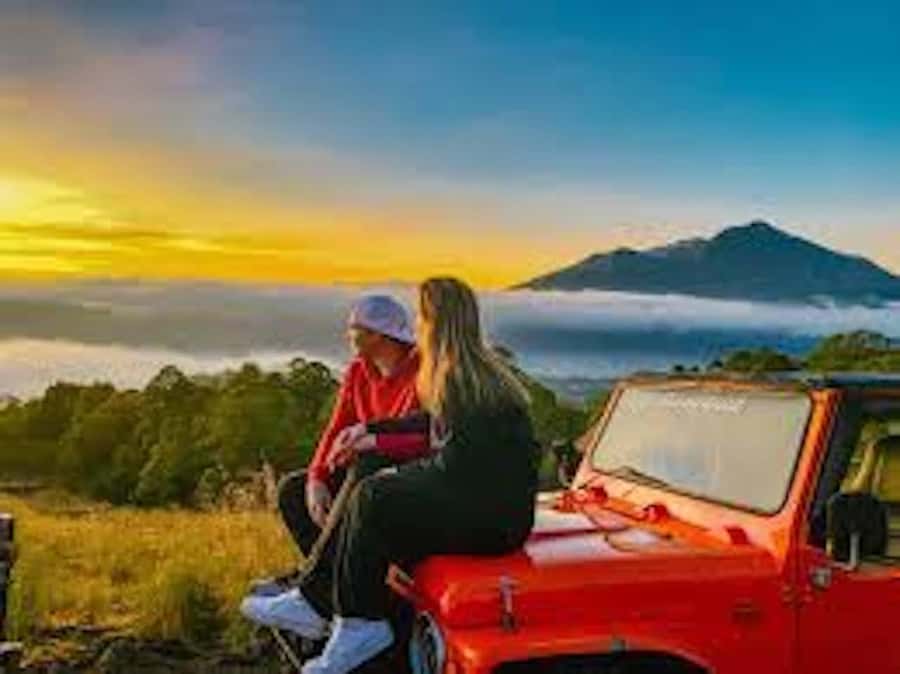 Bali: Mt Batur Jeep Sunrise & Taman Sari Waterfall Tour - Taman Sari Waterfall and its natural pool