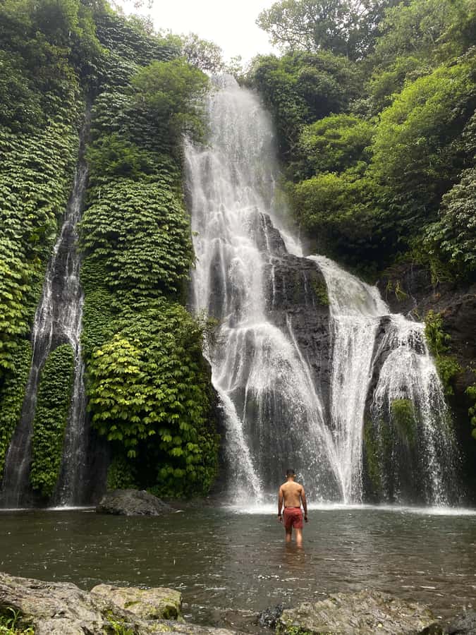 Bali Northern Trip : Majestic Waterfall Tour - Sekumpul Waterfall is the active centerpiece