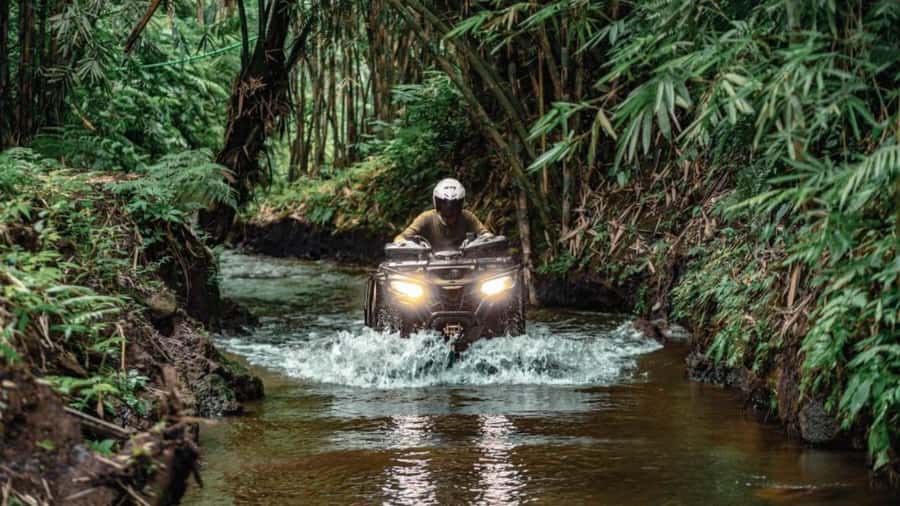 Bali: Waterfall Gorilla Cave ATV & Ubud Rafting Trip & Lunch - What the $27 price really includes