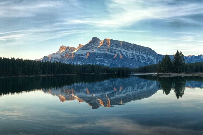 Banff Gondola Hot Springs Bow Falls and Three Lakes tour - Bow Falls gives you a quick taste of the Bow River