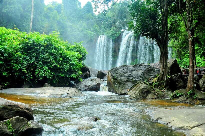 Banteay Srei, Kulen Waterfall & Beng Mealea Small-Group Tour - Peng Ta Kho, the short walk to a wide view