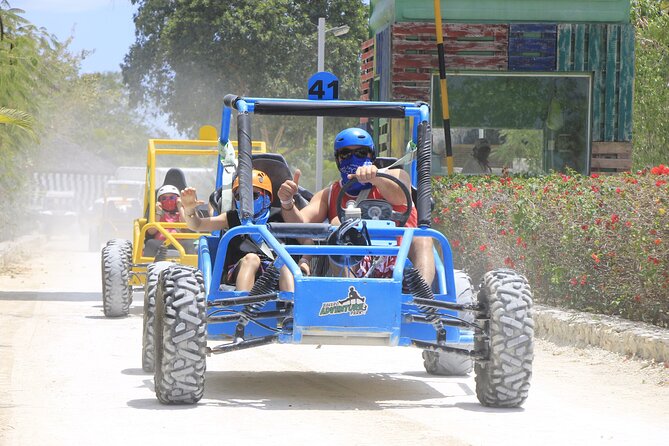 Bavaro Adventure Park Buggy Ride, Zipline Mega Splash, and Waterfall Pool - Key points at a glance