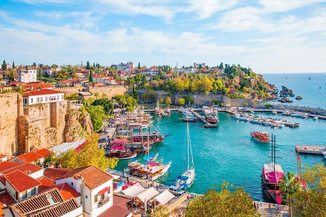 Belek /Antalya : City Tour w/ Waterfalls & Boat Trip & Cable Car - Kaleici Marina and the one-hour boat ride