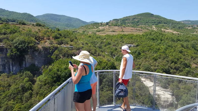 Berat: Osum Canyon and Bogove Waterfall Tour - Walking to Bogove Waterfall