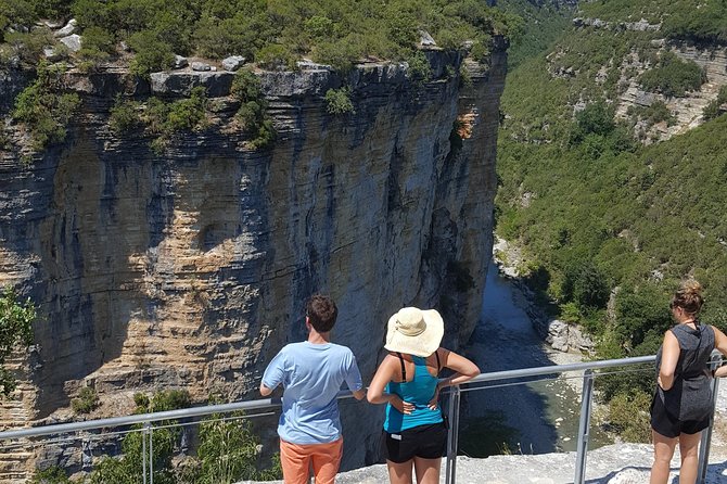 Berat Osum Canyon & Bogove Waterfall Tour - The dry season version: views above the gorge