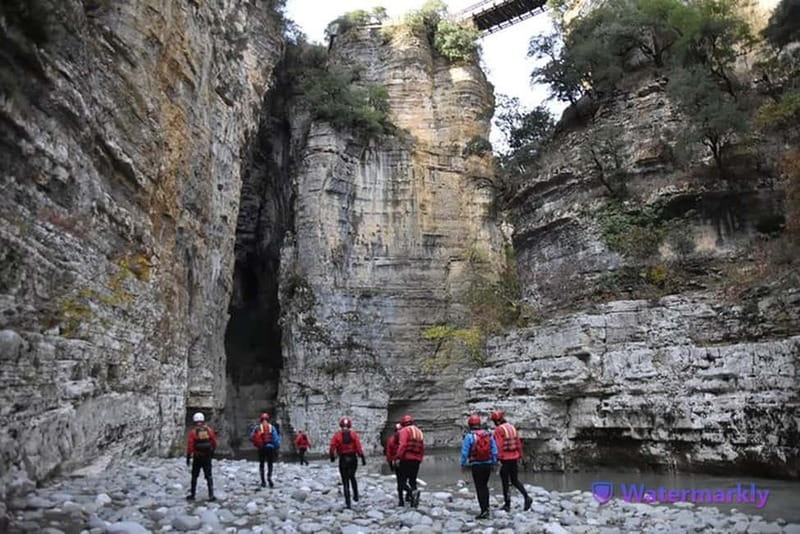 Berat: Osumi Canyon Exploration & Waterfalls with Equipment - Walking, swimming, and reading the canyon walls