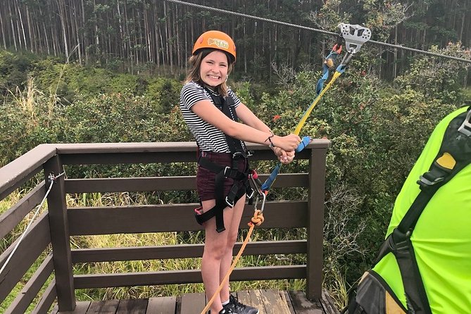 Big Island: 9-Line Waterfall Zipline Experience - What happens from check-in to the first platform