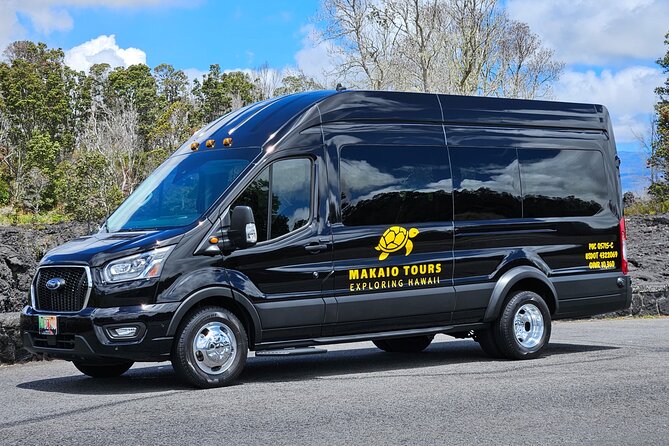 Big Island Waterfalls, Blacksand Beaches, Lava Tubes & Volcanoes - Justin’s guiding style and the van experience