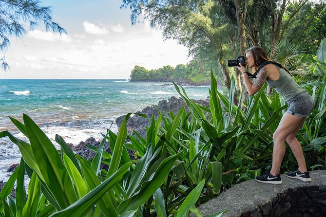 Big Island Waterfalls Tour with Swimming and Botanical Garden - Walking through Hawaii Tropical Botanical Garden