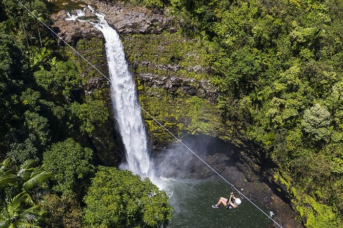 Big Island Zipline Tour Near Akaka Falls (250-ft Waterfall!) - The $246 price and what you receive