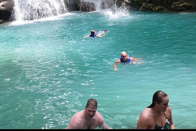 Blue Hole and Dunn's River Falls Private Tour from Montego Bay - Two Jamaican water stops, two very different moods