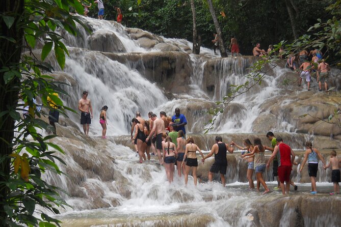 Blue Hole and Dunn’s River Falls Tour with Lunch and Cocktails at Reggae Hill - The real timing: allow more than seven to nine hours