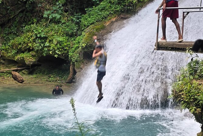 Blue Hole, Horseride with Swim and Bamboo Rafting Ocho Rios - Blue Hole brings the most action first