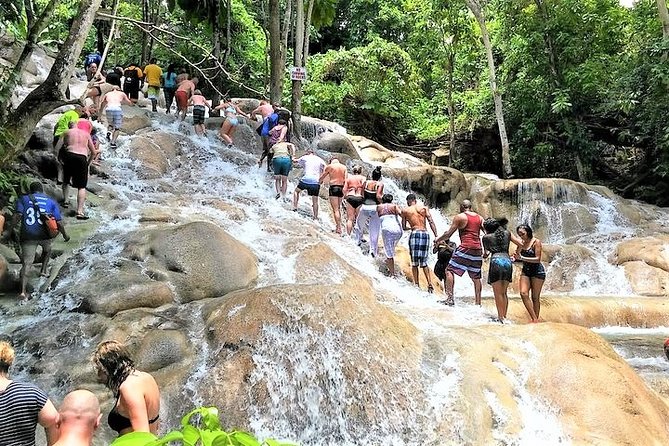 Blue Hole, Secret Falls, and Dunn's River Falls Combo Day-Trip - Three Water Adventures From Montego Bay