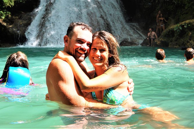 Blue Hole, Secret Falls, and Dunn's River Falls Combo Day-Trip - Lunch At A Local Jerk Stop