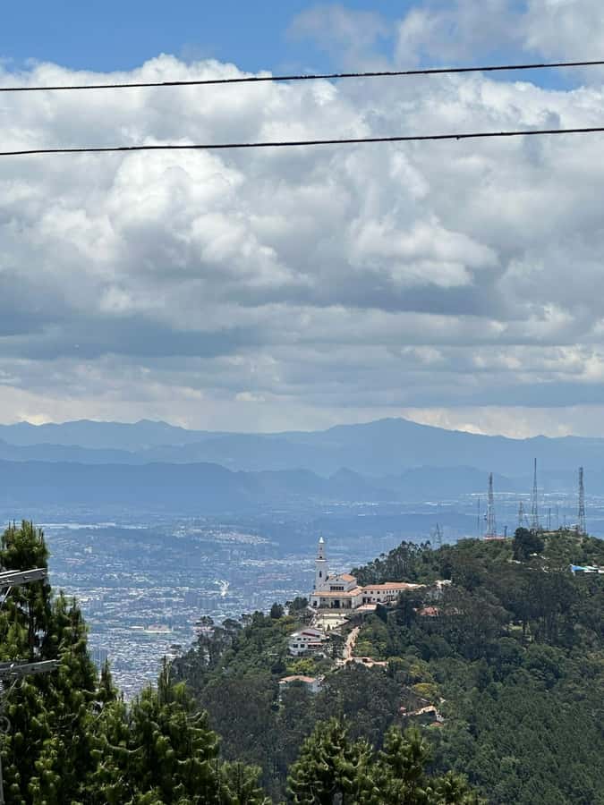 Bogota: Hike to La Chorrera Waterfall, El Chiflón and Guadalupe Hill - Guadalupe Hill gives the day a city finish