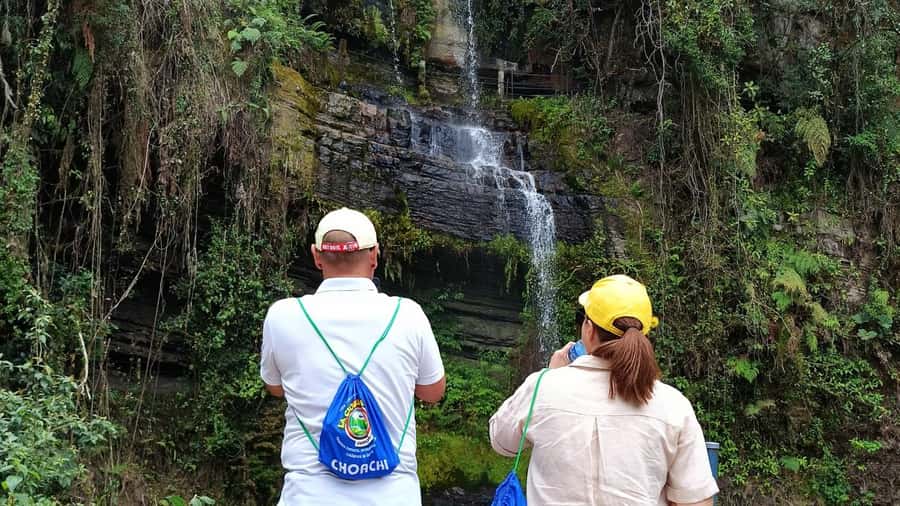 Bogota: La Chorrera Waterfall Guided Hike and Guadalupe Hill - La Chorrera is worth the climb