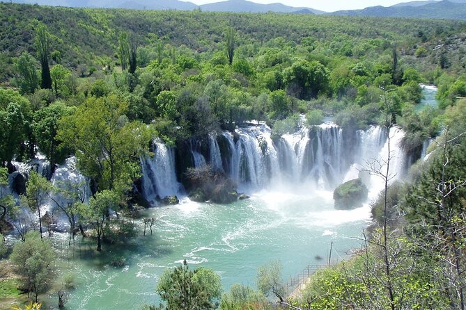 Bosnia Day Trip: Mostar and Kravice Waterfalls by Luxury Minibus - Pickup details require careful reading