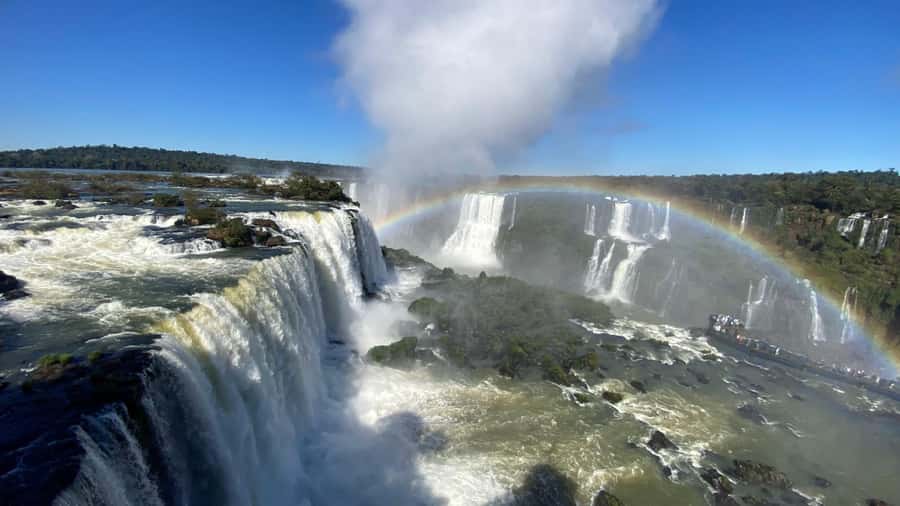 Brazil & Argentina: Iguazu Falls Both Sides in One Day - Argentina’s Upper Circuit and Ecological Train