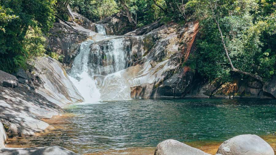 Cairns: Waterfall Tour with Lunch - Lake Eacham, a calm start to the swimming