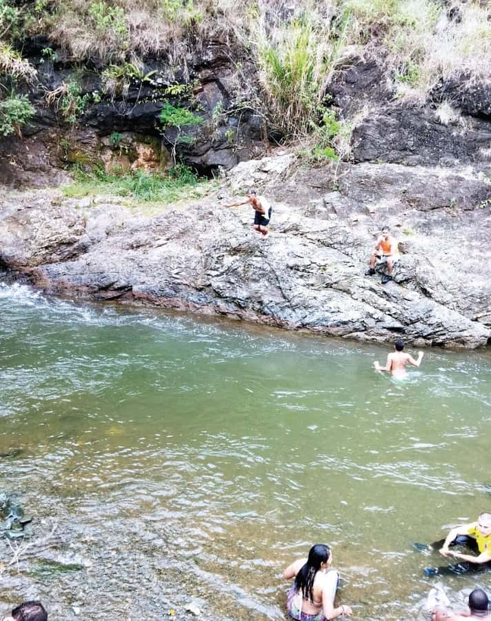 Cali: Cali River Waterfall and Great River Pools Tour - Cali Waterfall and the hour in the water