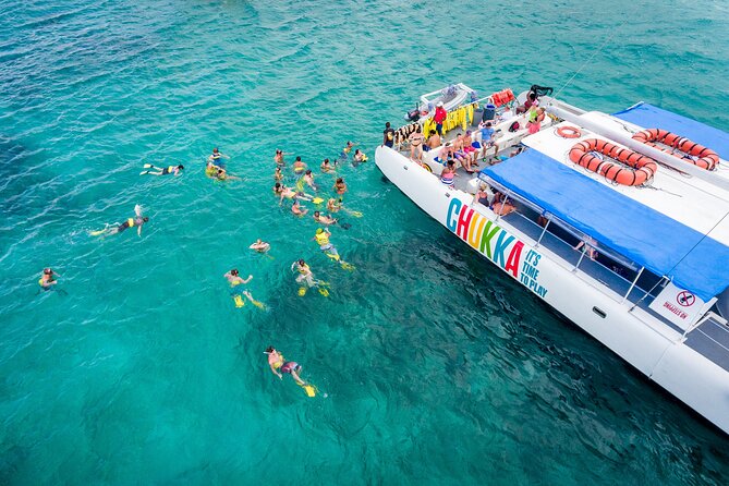 Catamaran Cruise with Snorkeling and Dunn's River Falls - Who will enjoy this Jamaican day most