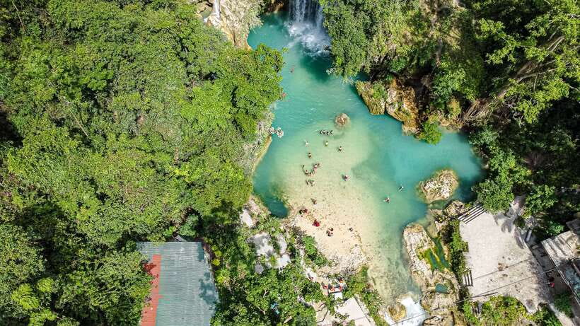Cebu: Kawasan Canyoning, Moalboal Snorkeling, & Turtles Tour - Lunch, showers, and the practical finish