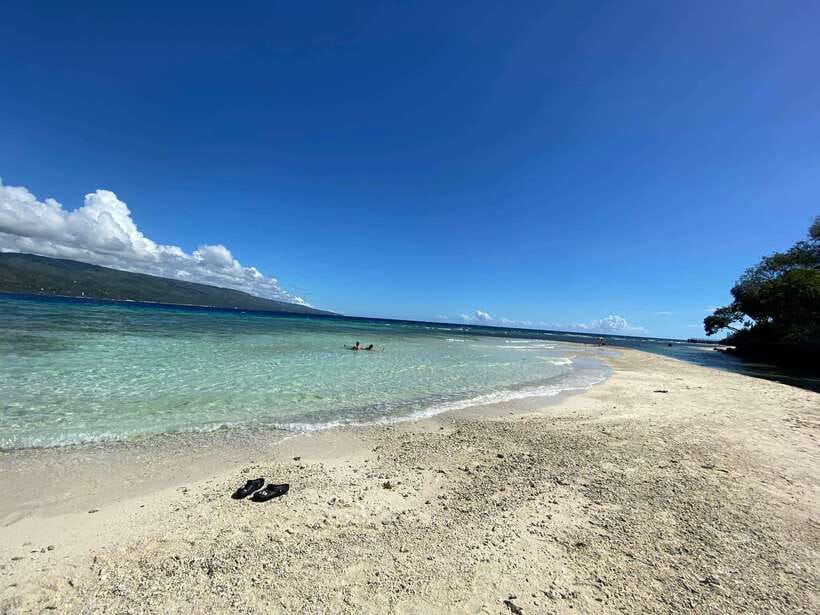 Cebu: Whaleshark Encounter, Sumilon Sandbar & Tumalog Falls - Tumalog Falls and the motorcycle ride