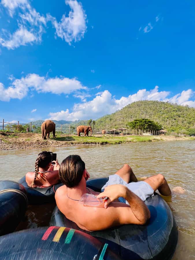 Chiang Mai 2-Day: Trekking, Tubing & Elephant Observation - Tard Mok Waterfall takes some effort