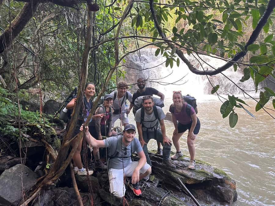 Chiang Mai: 2-Days Jungle Trek, Waterfalls and Karen Village - Day one: farms, jungle trails, and a waterfall lunch