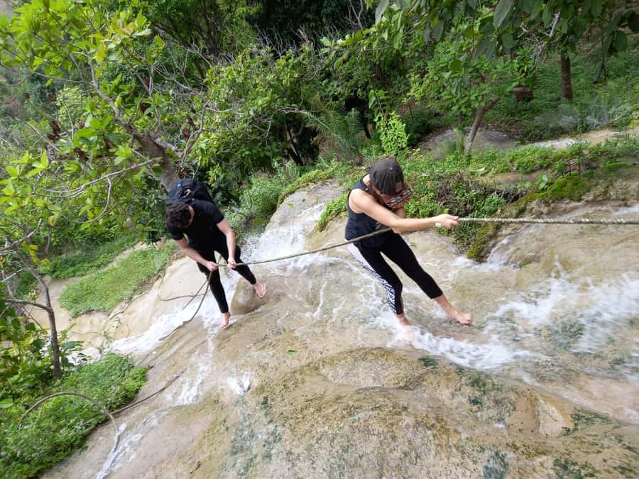 Chiang Mai: 22 km XC Mountain Biking from Sticky Waterfall - The Cave Adds a Small Sense of Discovery