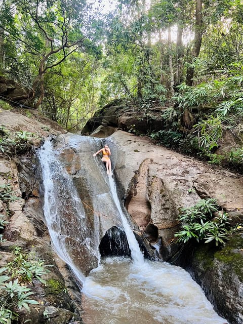 Chiang Mai Adventure: Trekking, Tubing & Waterfall Slide - Trekking to Tard Mok Waterfall