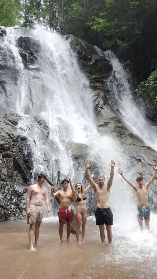 Chiang Mai ATV & White Water Rafting & Trekking to Waterfall - White-water rafting on a five-kilometer stretch
