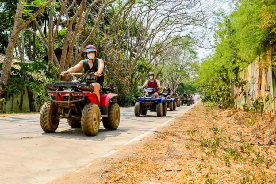 Chiang Mai ATV & White Water Rafting & Trekking to Waterfall - One hour on a 200cc ATV